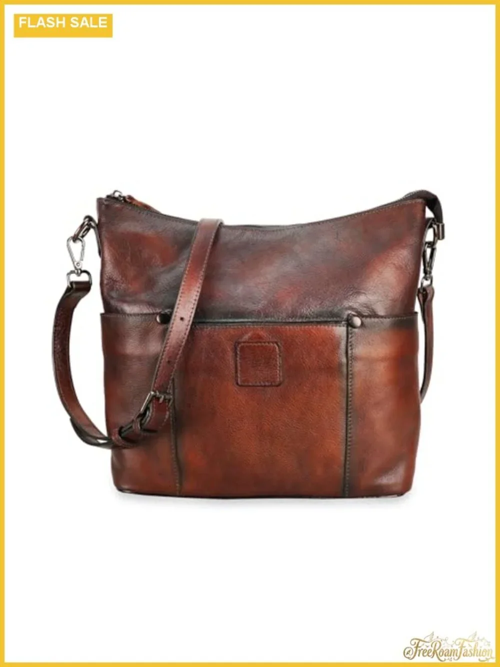 Genuine Leather Hobo Bag Crossbody Shoulder Purse Handbag